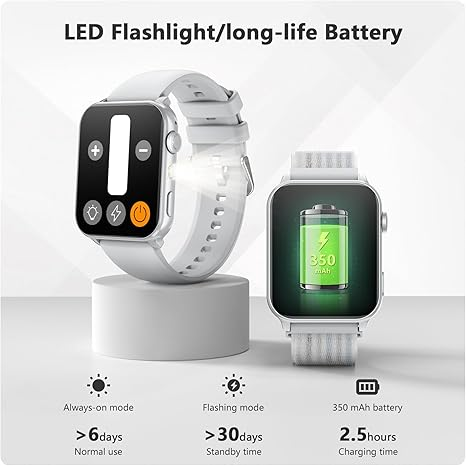 Smartwatch Sports Watches For Women - Blackview R30 MAX 스마트워치 1.83인치 블루투스