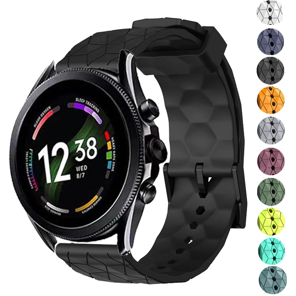 Fossil Watches Smartwatch Gen 5 - 화석 gen 6 용 실리콘 스트랩