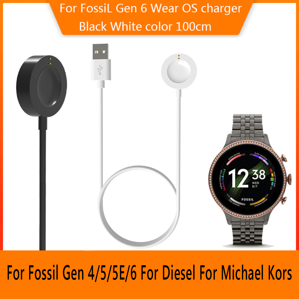 Fossil Watches Smartwatch Gen 5 - 포슬 Gen6/Gen5/Gen4/벤처/익스플로러/디젤 스포츠 워치용 스마트워치 충전
