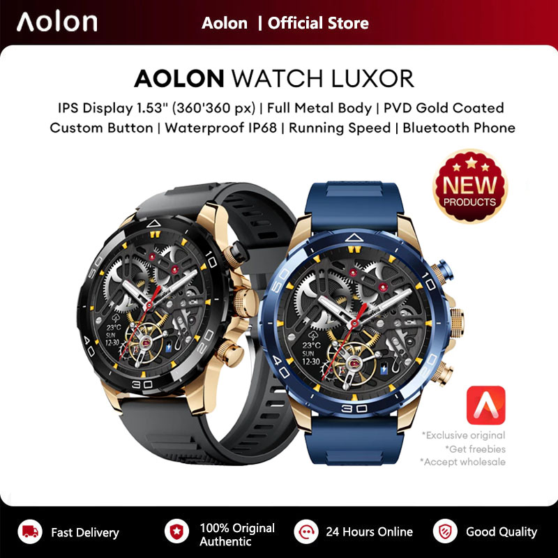 Smartwatch Digital Watches For Men - 아올론 럭소르 클래식 스마트워치 1.53인치 IPS