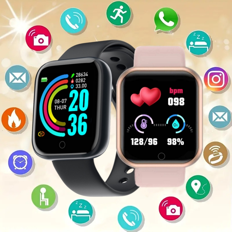 Smartwatch Digital Watches For Men - 스마트 워치 메시지 알림 음악 제어