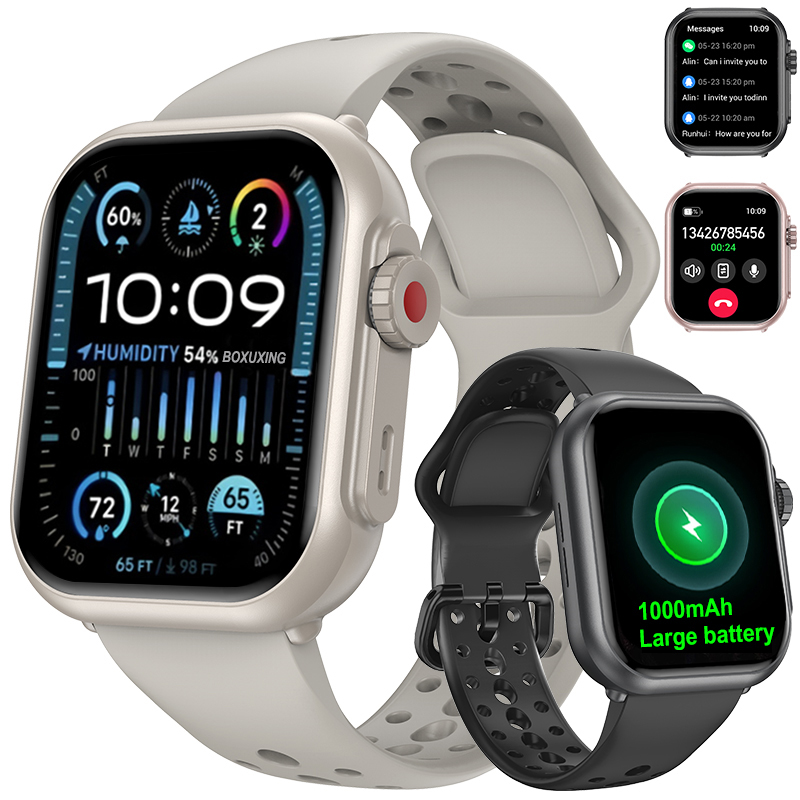 Smartwatch Watches For Women With Gps - 시계 울트라 K62 남성 여성 1000mAh