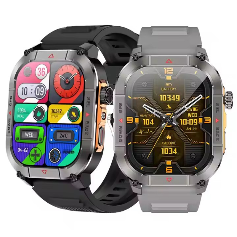 Smartwatch Digital Watches For Men - 신제품 HK84 남성 스마트워치 AMOLED 야외