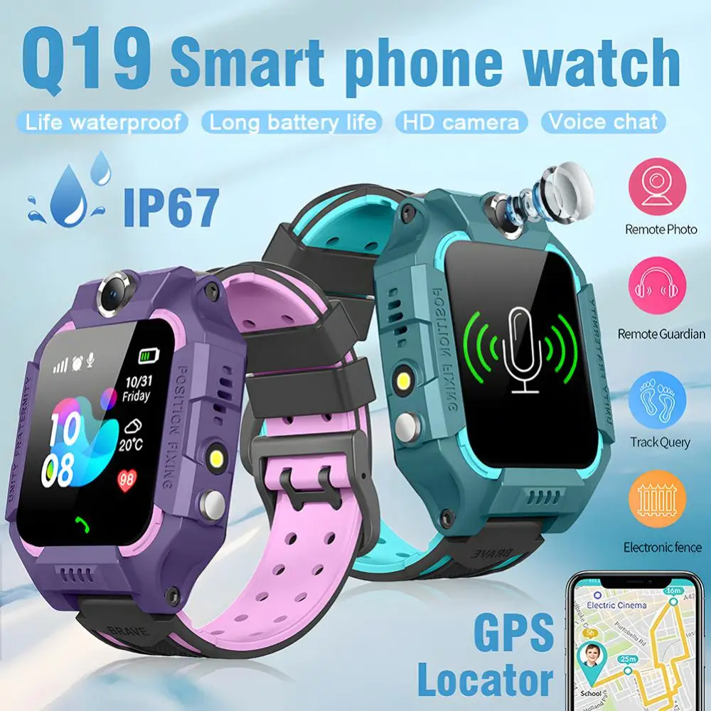 Smartwatch Digital Watches For Kids - 새로운 어린이용 2G 스마트워치 SOS LBS