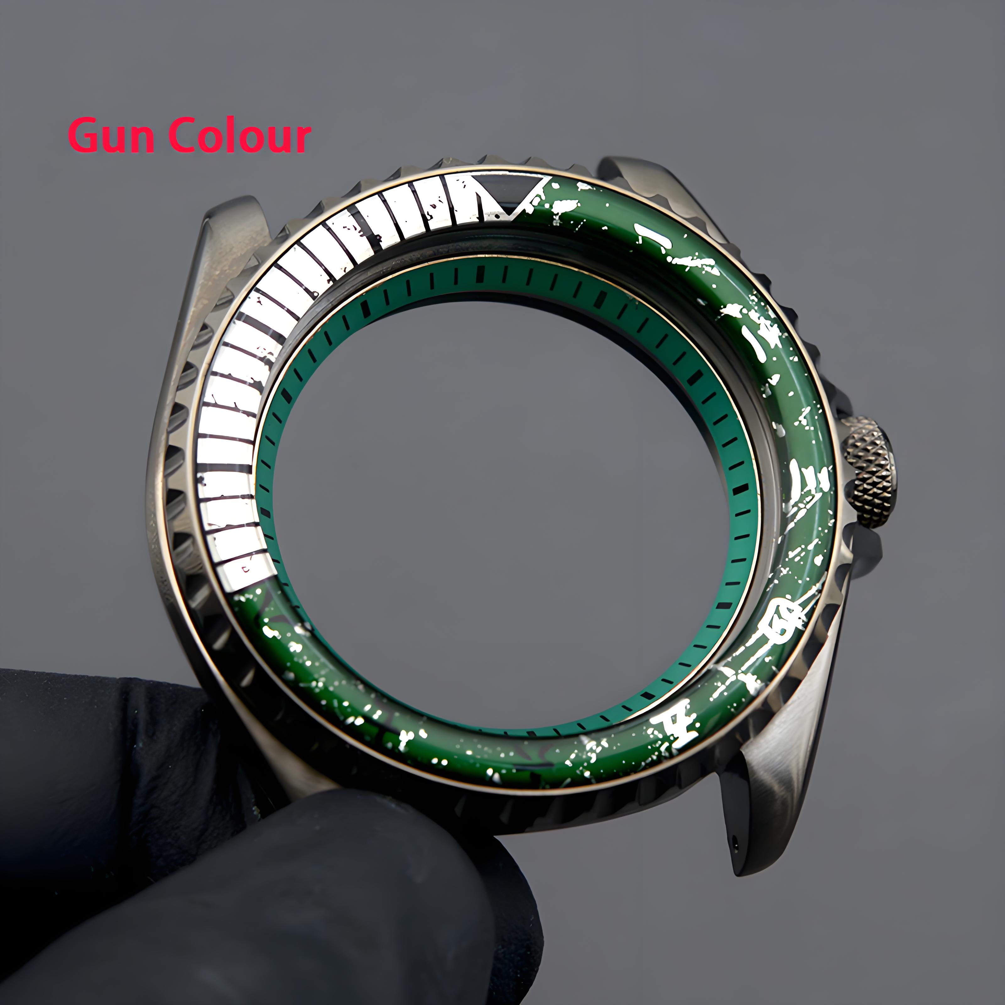 Vintage Digital Watch - 모드 SKX007 SKX009 건 컬러 남성용