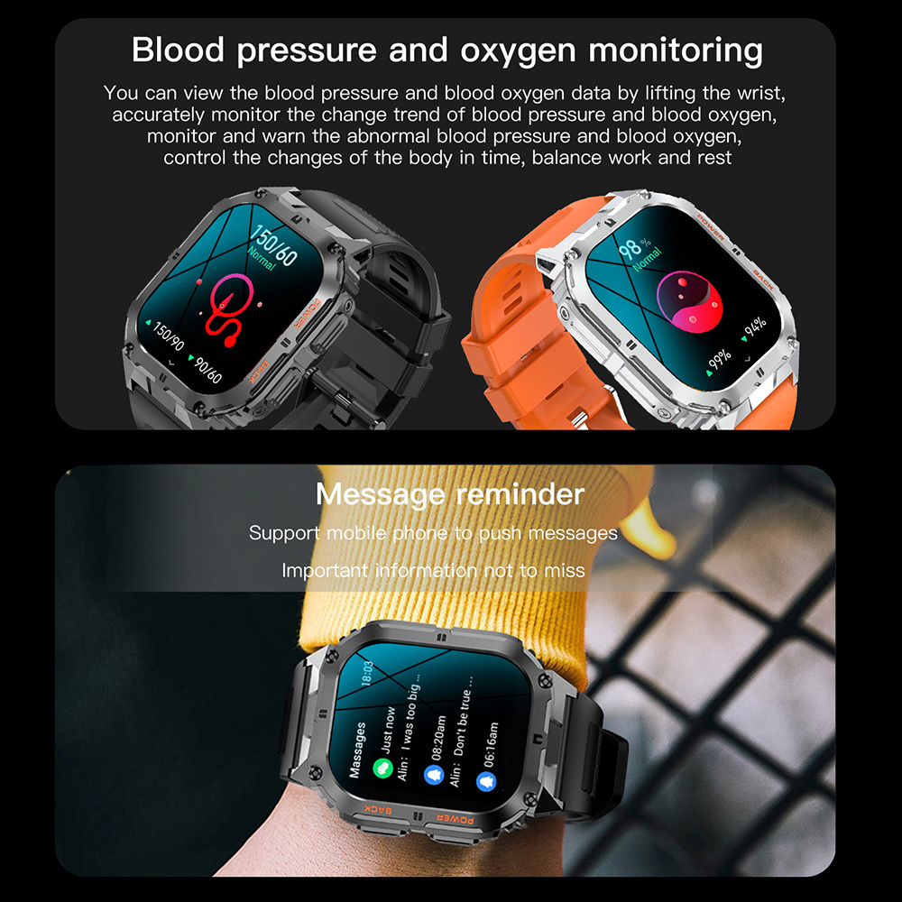 K61 프로 스마트 워치 남녀 전자 손목시계 스마트워치 - Smartwatch Digital Watches For Men 리뷰 및 가격