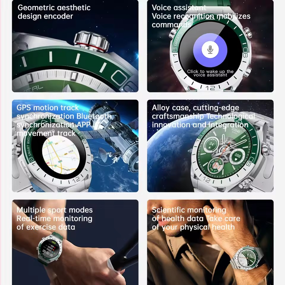 핫세일 스마트워치 여성 남성 선물 1.53인치 HD A - Smartwatch Sports Watches For Women 리뷰 및 가격