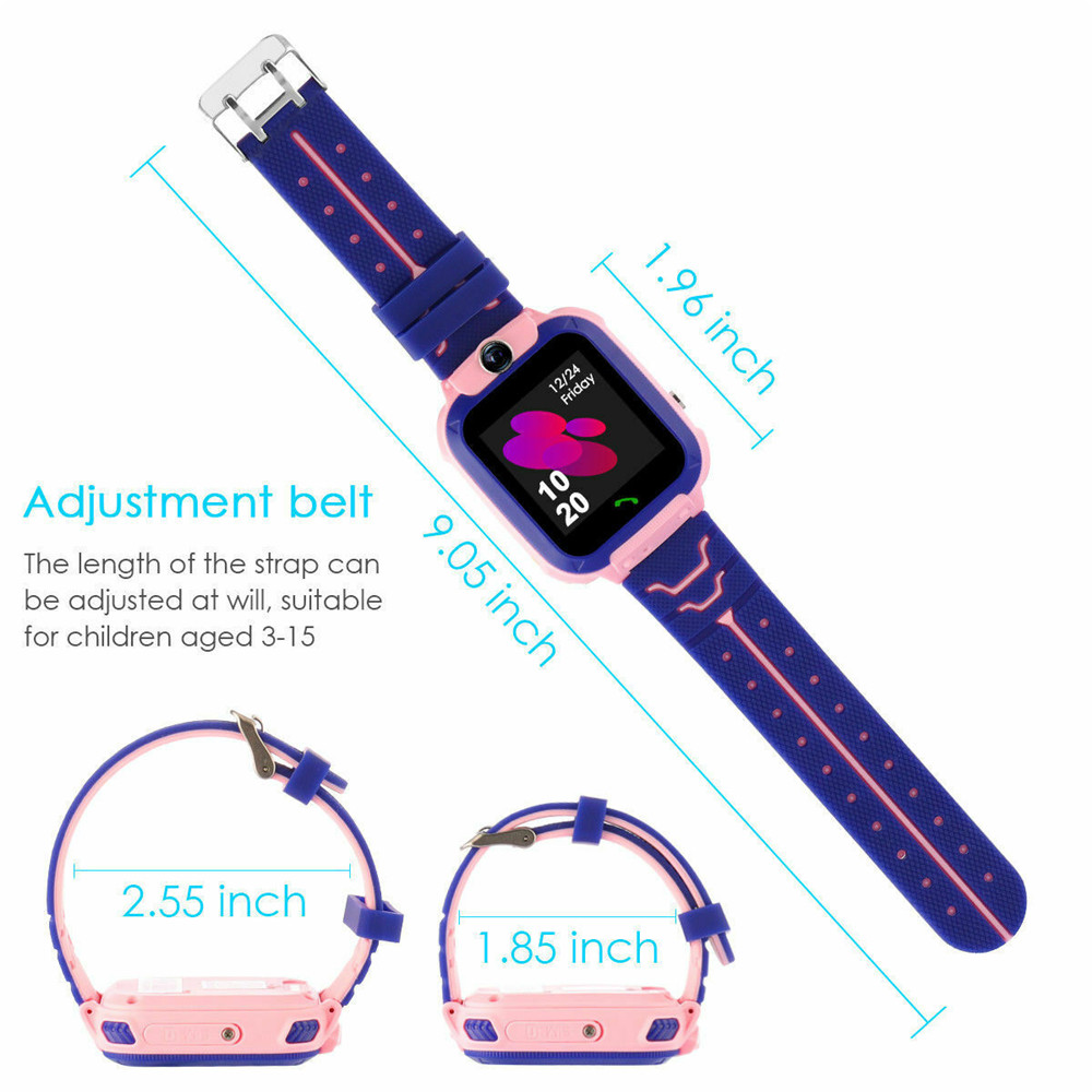 2G 어린이 스마트 시계 SOS 통화 LBS 위치 어린 - Smartwatch Watches Gift For Girls 리뷰 및 가격