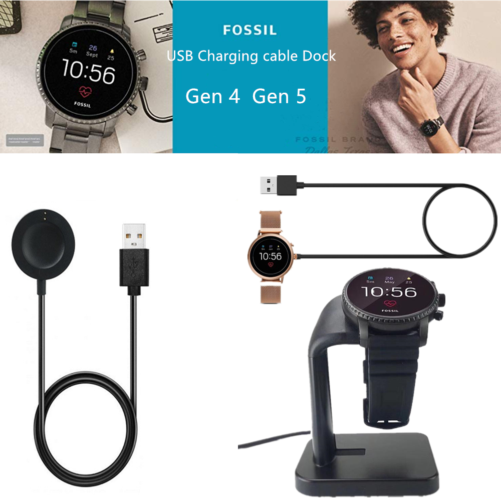 Fossil 스마트 워치 충전 케이블 스탠드, Empo - Fossil Watches Smartwatch Gen 5 리뷰 및 가격