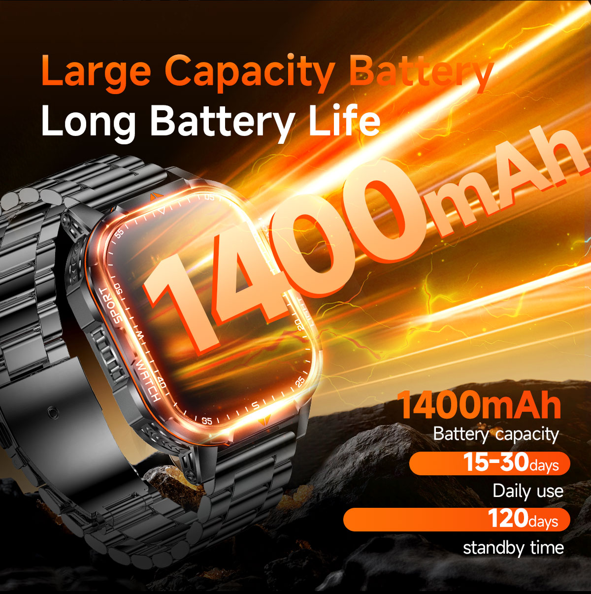 2026년 신형 1400mAh 초대용량 배터리 스마트워 - Smartwatch Sports Watches For Women 리뷰 및 가격