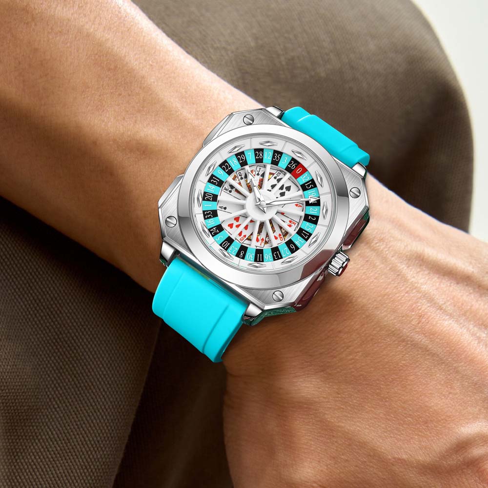 VA VA VOOM 남성용 맞춤형 시계 행운의 회전 다 - Smartwatch Square Watches For Men 리뷰 및 가격