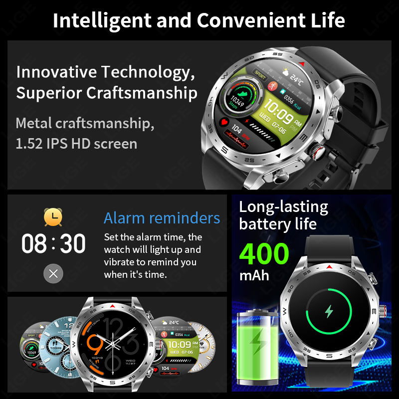 새로운 스마트워치 TWS 2in1 이어폰 내장 스마트워 - Smartwatch Noise Watches For Men 리뷰 및 가격