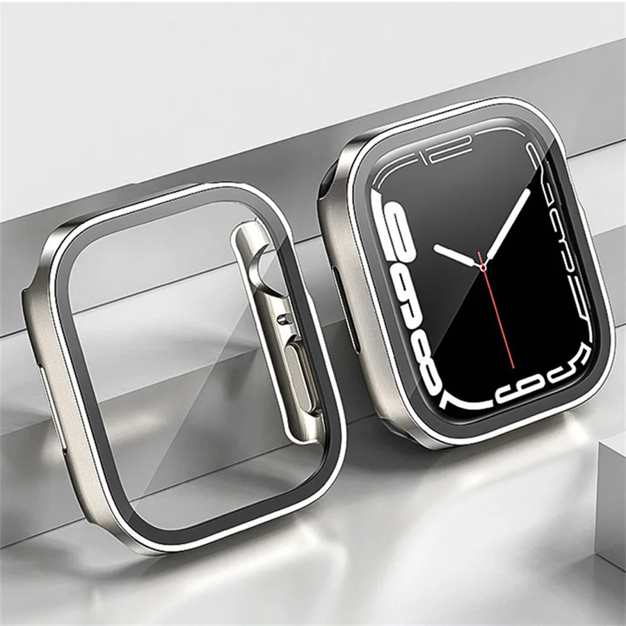 Apple Watch 케이스 시리즈 용 유리 + 커버  - Smartwatch Watches Girls 리뷰 및 가격