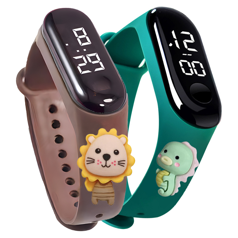 다채로운 색상의 어린이용 스마트워치, 남아 여아 패션  - Smartwatch Digital Watches For Kids 리뷰 및 가격