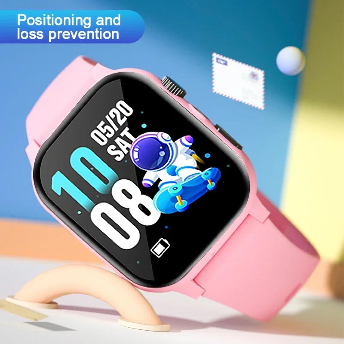 어린이 스마트 시계 4G 다기능 방수 SOS GPS 위 - Smartwatch Digital Watches For Kids 리뷰 및 가격