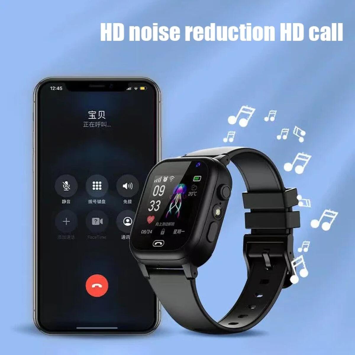 어린이 스마트 시계 4G 다기능 방수 SOS GPS 위 - Smartwatch Digital Watches For Kids 리뷰 및 가격