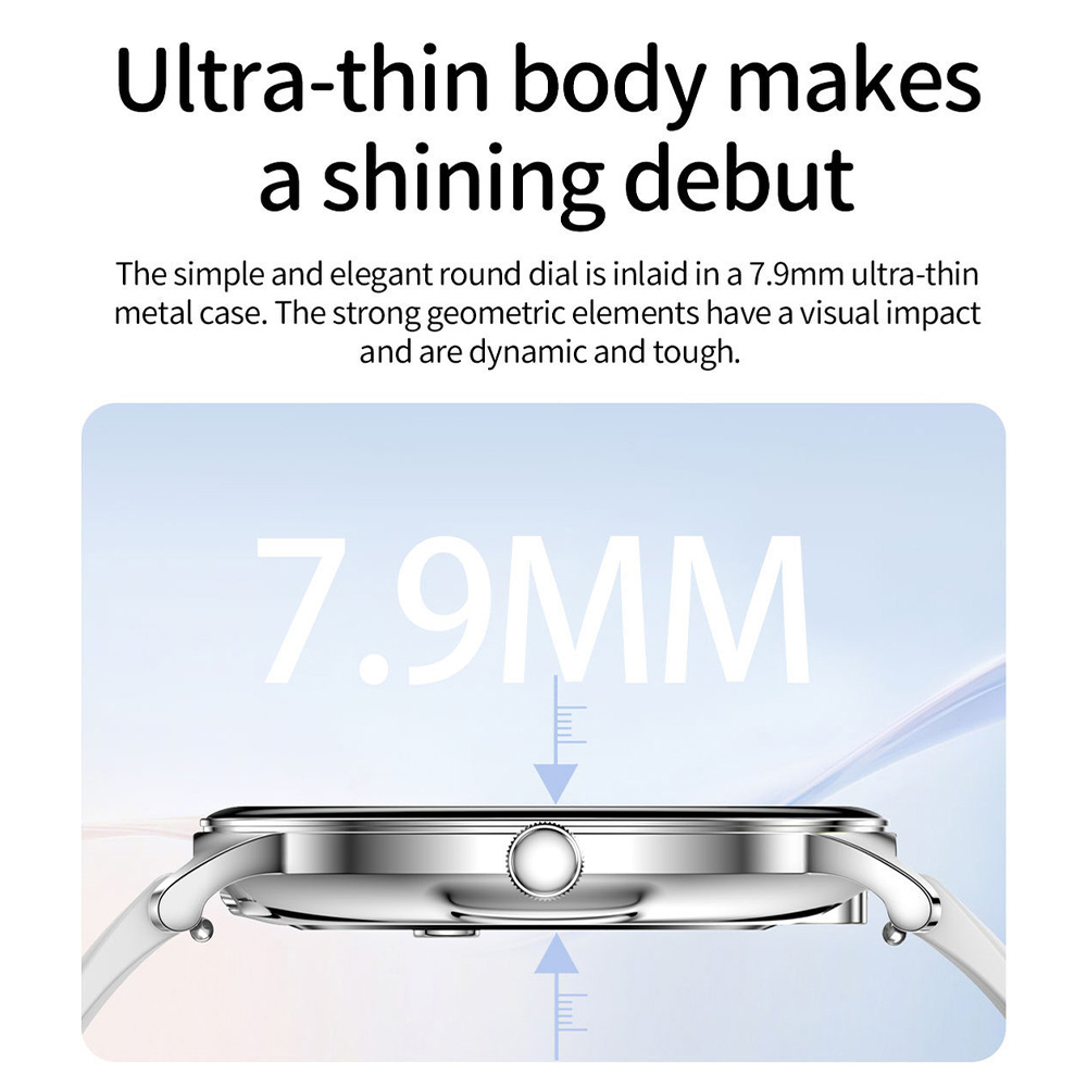 1.43인치 AMOLED 초슬림 스마트워치 남녀공용 V - Smartwatch Digital Watches For Men 리뷰 및 가격