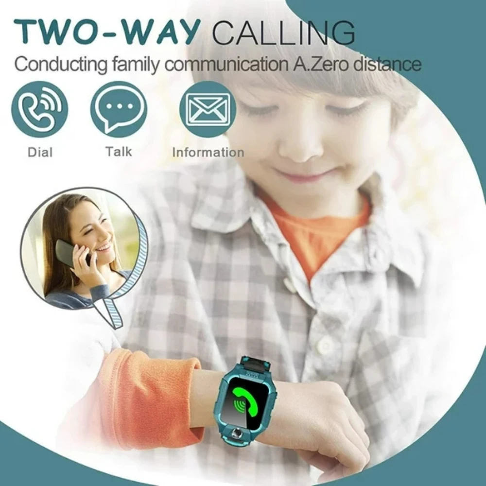 새로운 어린이용 2G 스마트워치 SOS LBS 트래커  - Smartwatch Digital Watches For Kids 리뷰 및 가격