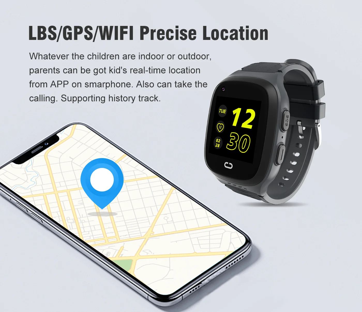 4G 키즈 스마트워치 SOS 방수 WiFi GPS 영상 - Smartwatch Digital Watches For Kids 리뷰 및 가격