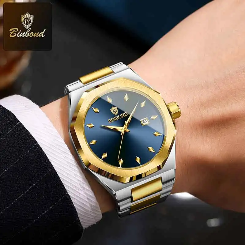 빈본드 최고급 브랜드 남성 쿼츠 시계 패션 비즈니스 날 - Smartwatch Branded Watches For Men 리뷰 및 가격