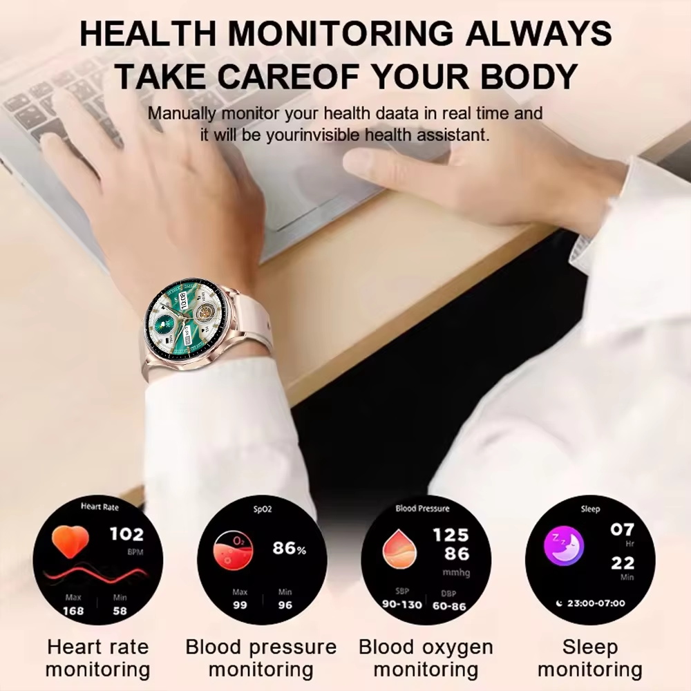 2 in 1 TWS 헤드셋 스마트워치 1.43인치 남녀 - Smartwatch Noise Watches For Men 리뷰 및 가격