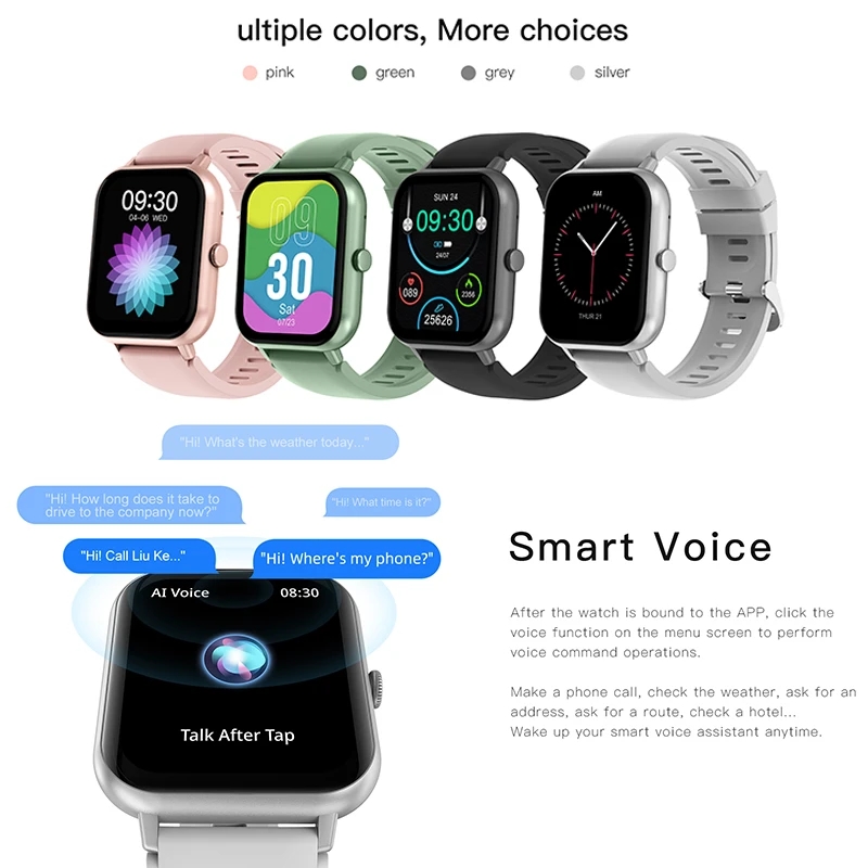 2025 여성용 스마트워치 풀 터치 스크린 패션 시계  - Smartwatch Sports Watches For Women 리뷰 및 가격