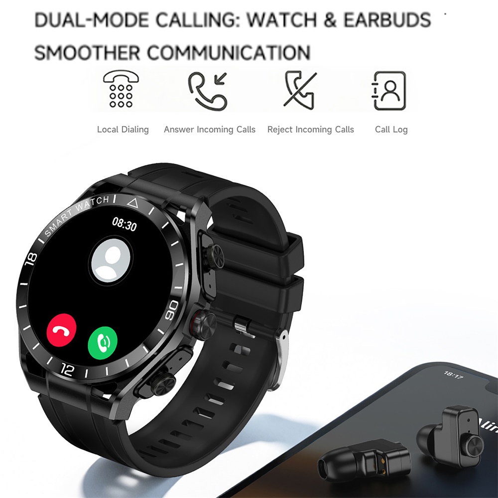 696 남성용 2 in 1 블루투스 통화 이어폰 스마트 - Smartwatch Noise Watches For Men 리뷰 및 가격