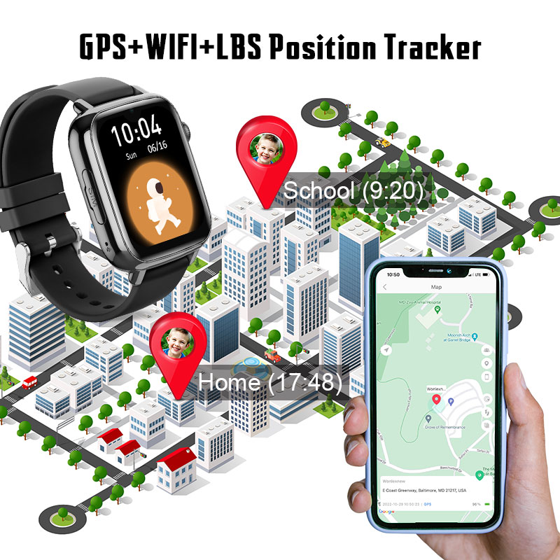 Wonlex KT34 어린이용 스마트 시계 4G WiF - Smartwatch Digital Watches For Kids 리뷰 및 가격