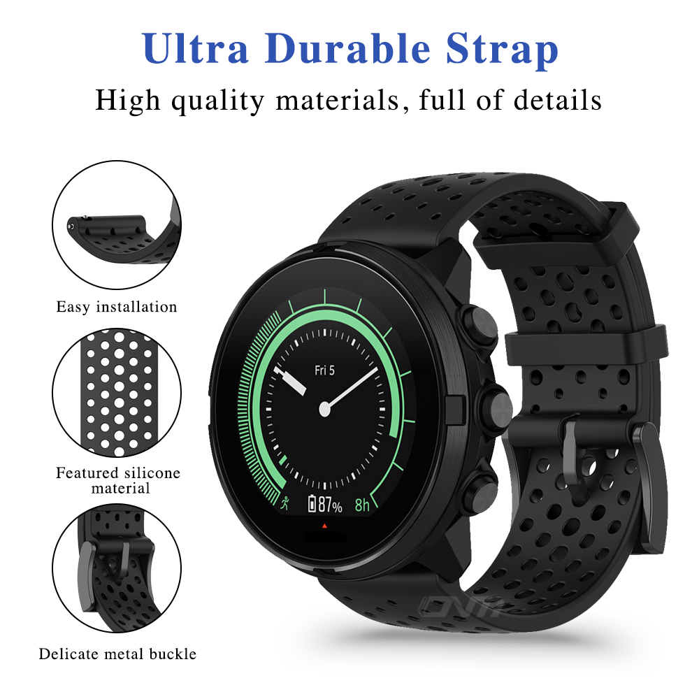 실리콘 팔찌 Suunto 7 9 Baro D5 스파르탄 - Fossil Watches Smartwatch Hybrid 리뷰 및 가격