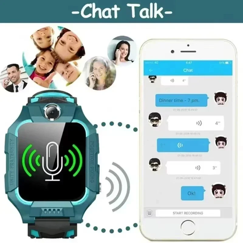 레노버 2026 신형 5G 방수 키즈 스마트워치 SOS - Smartwatch Watches Gift For Girls 리뷰 및 가격