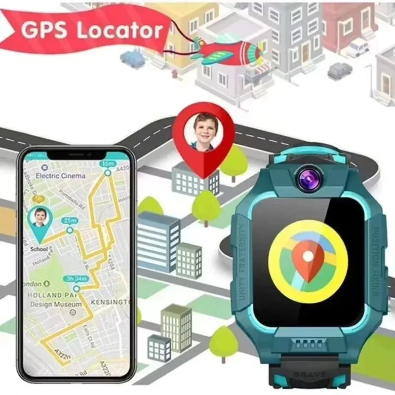 레노버 2026 신형 5G 방수 키즈 스마트워치 SOS - Smartwatch Watches Gift For Girls 리뷰 및 가격