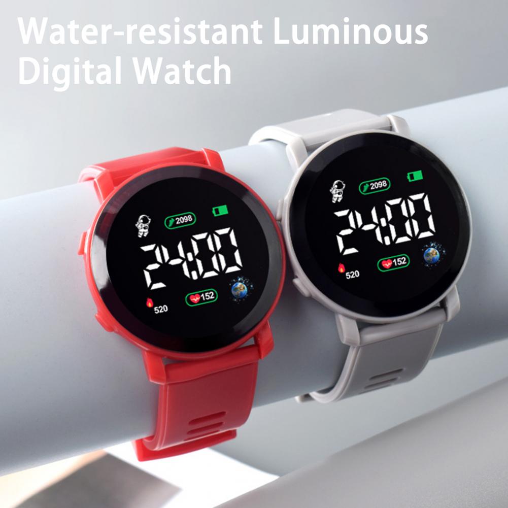 어린이 LED 디지털 시계 방수 자동 날짜 주간 달력  - Kids Watches Not Smartwatch 리뷰 및 가격
