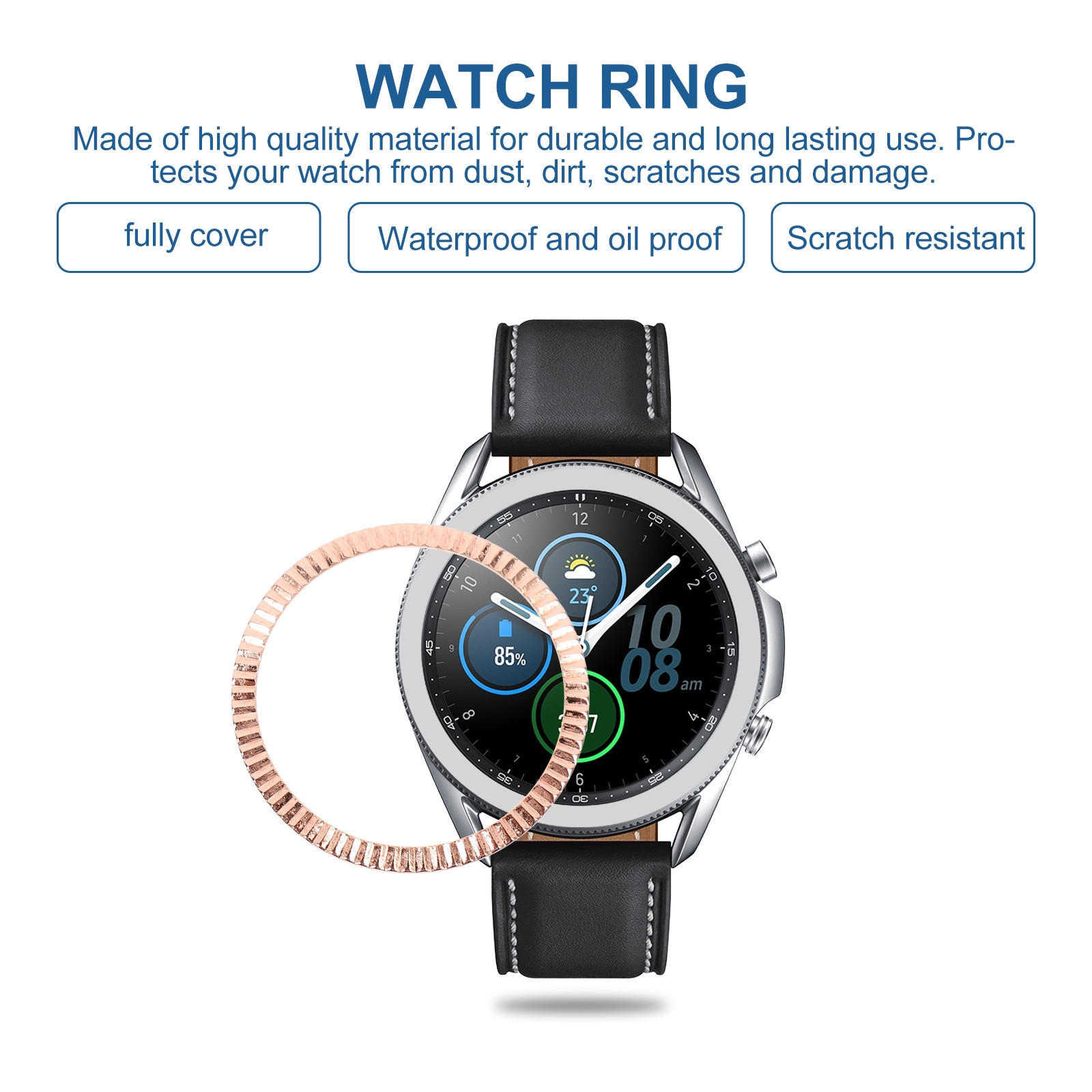 1개 웨이브 패턴 합금 시계 베젤 맞춤형 스마트워치 보 - Kids Watches Not Smartwatch 리뷰 및 가격
