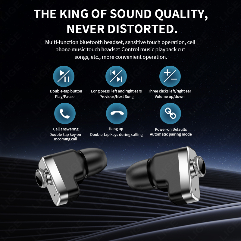 LIGE AMOLED 스크린 스마트워치와 이어버드 블루 - Smartwatch Noise Watches For Men 리뷰 및 가격