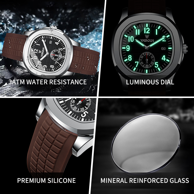 브랜드 스포츠 남성용 시계 비즈니스 방수 남성 시계 빛 - Smartwatch Branded Watches For Men 리뷰 및 가격