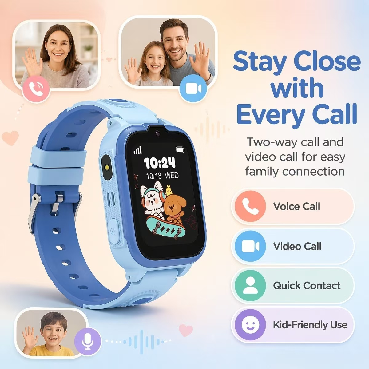 DH28 키즈 스마트워치 1.83인치 240x284 6 - Kids Watches Not Smartwatch 리뷰 및 가격