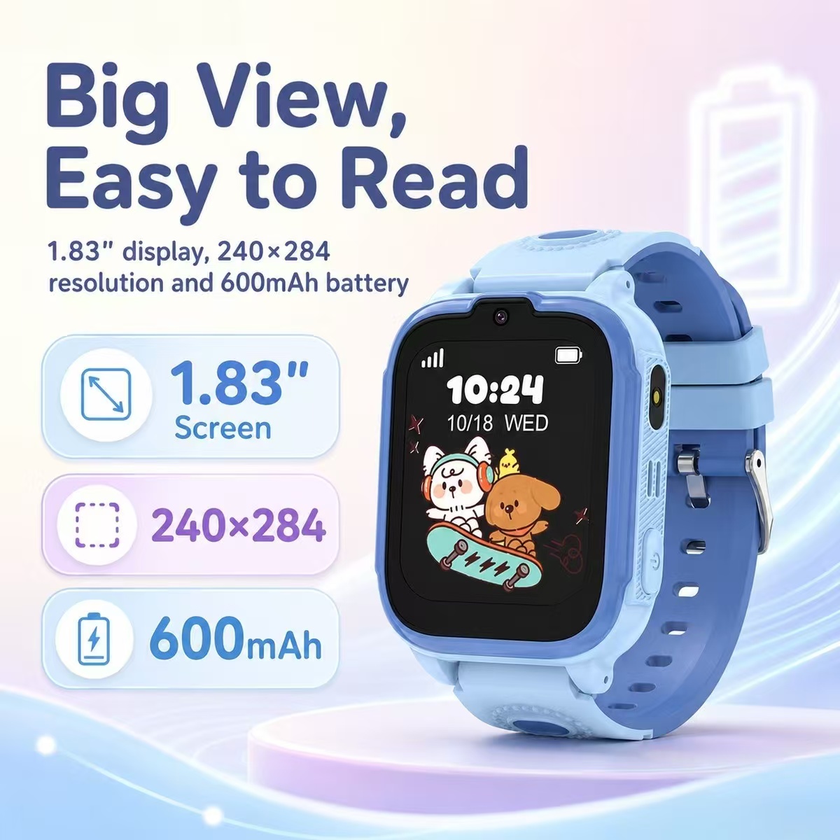 DH28 키즈 스마트워치 1.83인치 240x284 6 - Kids Watches Not Smartwatch 리뷰 및 가격