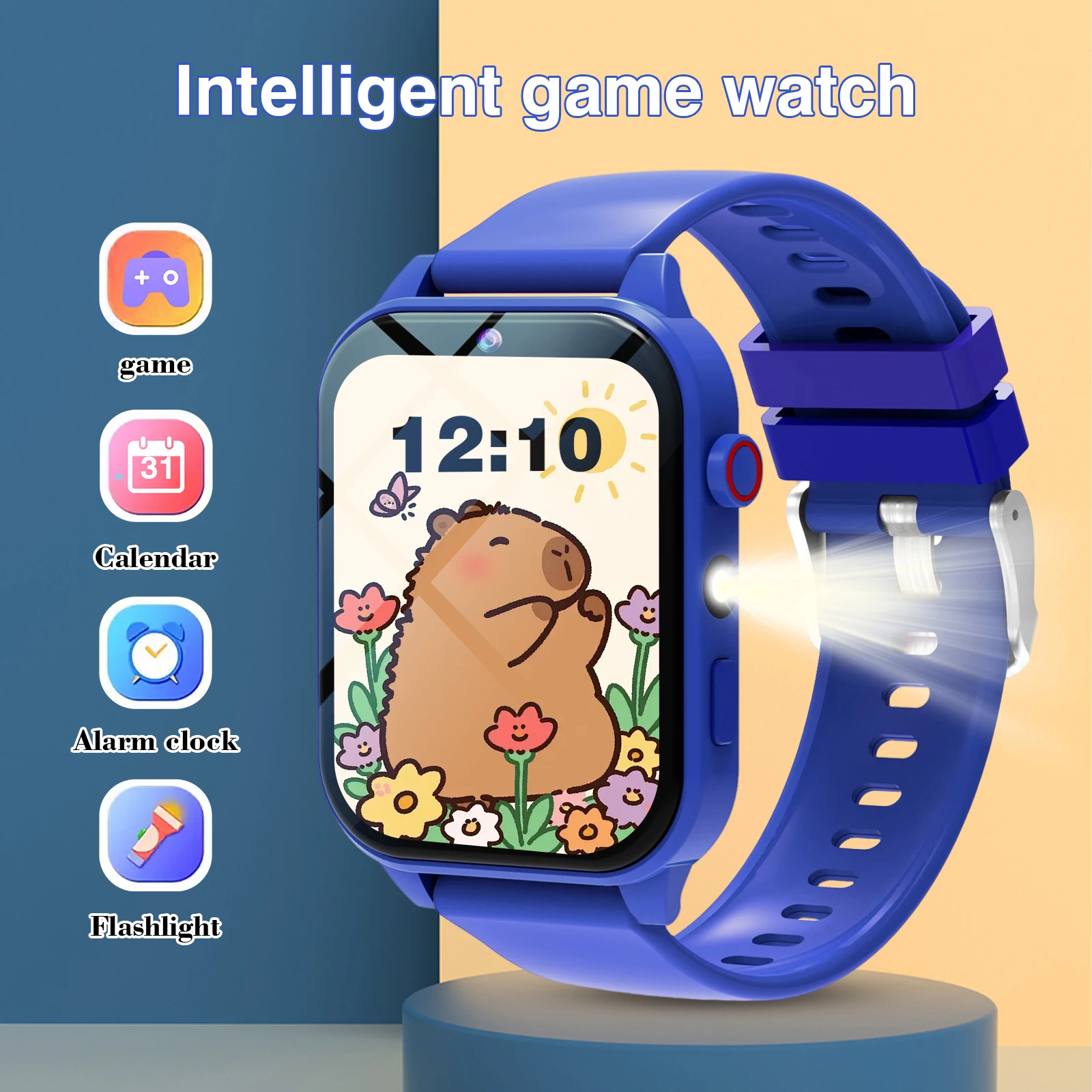 어린이용 스마트 시계 18개 게임 카메라 방수 손전등  - Smartwatch Watches Gift For Girls 리뷰 및 가격