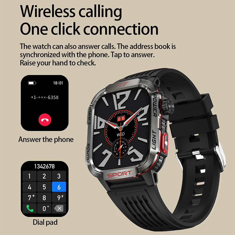 남녀공용 야외 스포츠 손목 시계, HT29 스마트 워치 - Smartwatch Square Watches For Men 리뷰 및 가격