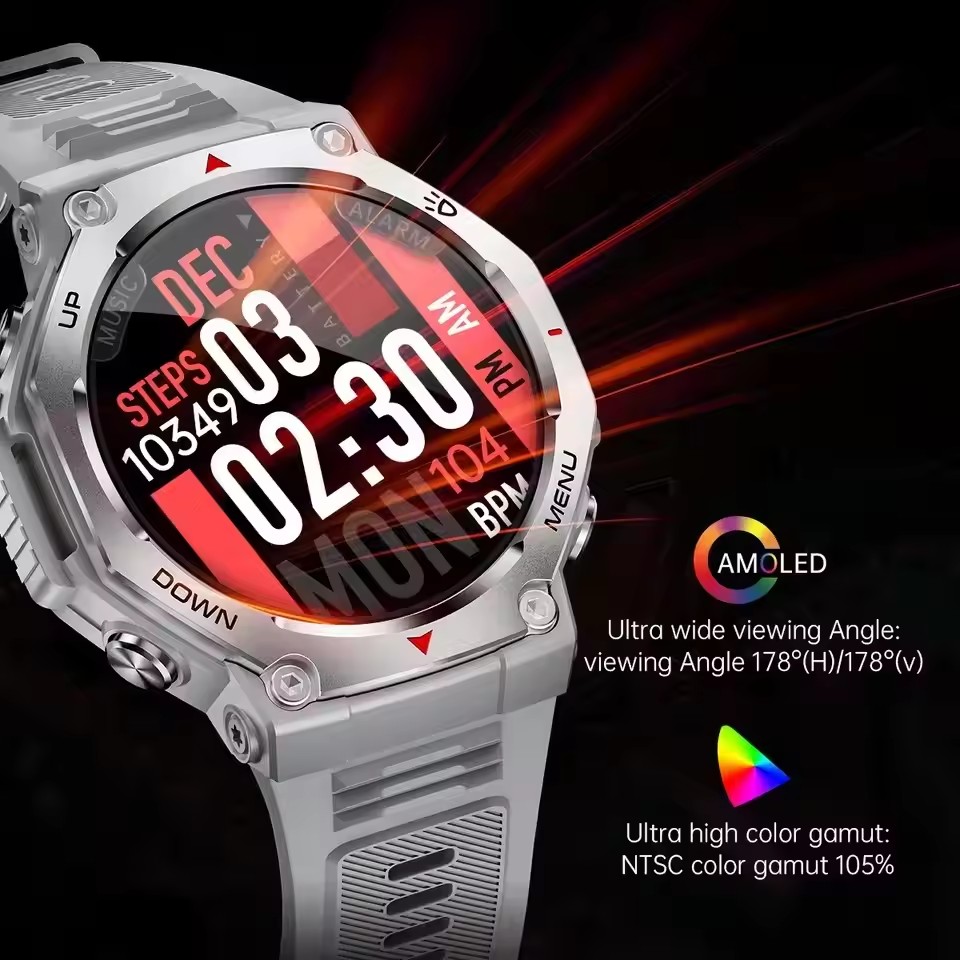새로운 T-Rex 3 울트라 GPS 스마트 시계 손전등 - Smartwatch Watches For Women With Gps 리뷰 및 가격