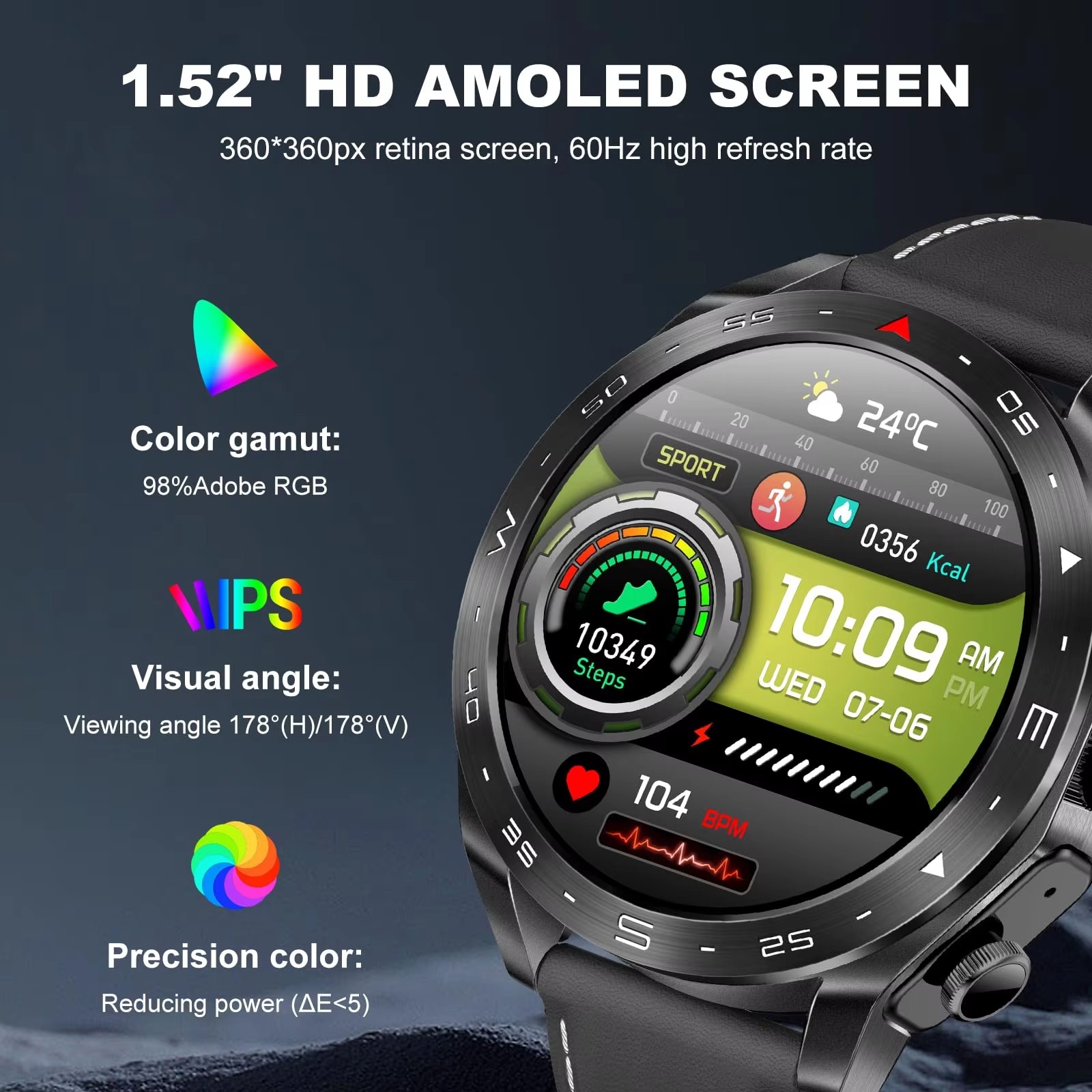 비즈니스 스마트 워치 2 in 1 TWS 소음 감소 블 - Smartwatch Noise Watches For Men 리뷰 및 가격