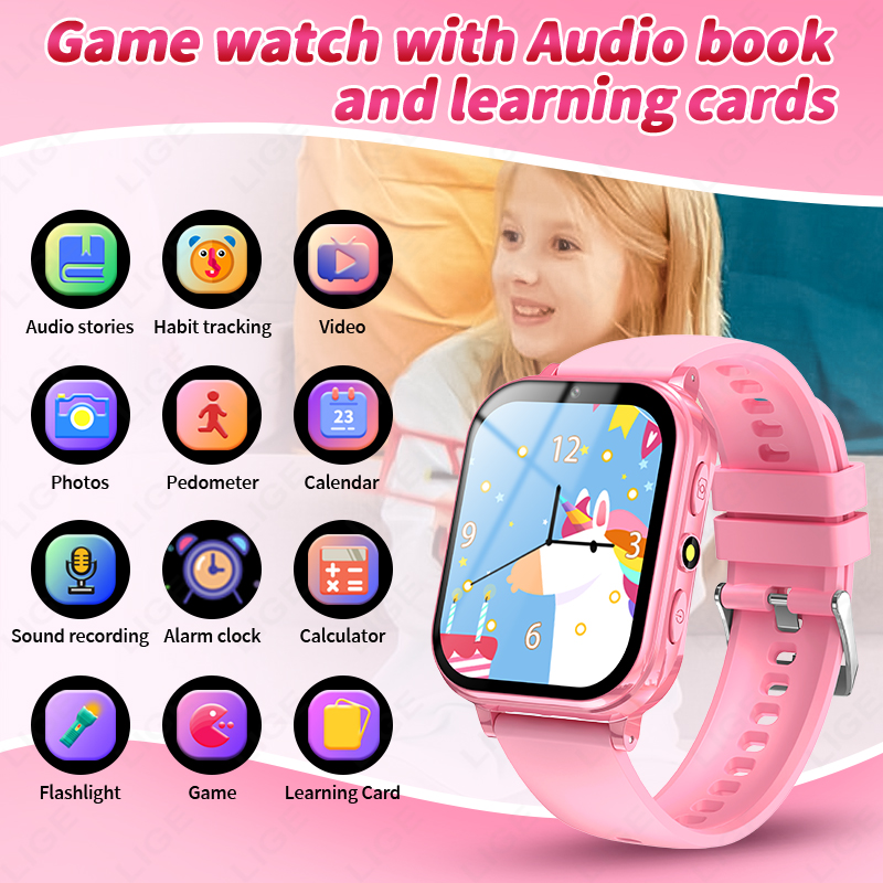 LIGE 어린이 스마트 시계 소녀 소년 스마트 시계 어 - Kids Watches Not Smartwatch 리뷰 및 가격
