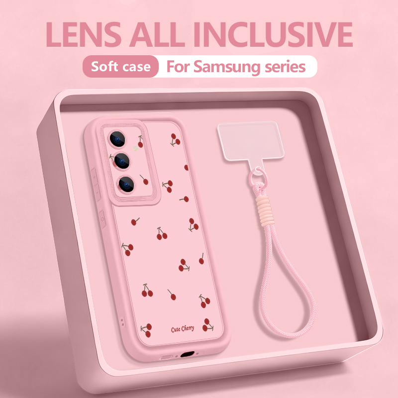 리틀 체리 패턴 끈형 폰 케이스 삼성 갤럭시 S26 S - Samsung Galaxy Strap 리뷰 및 가격