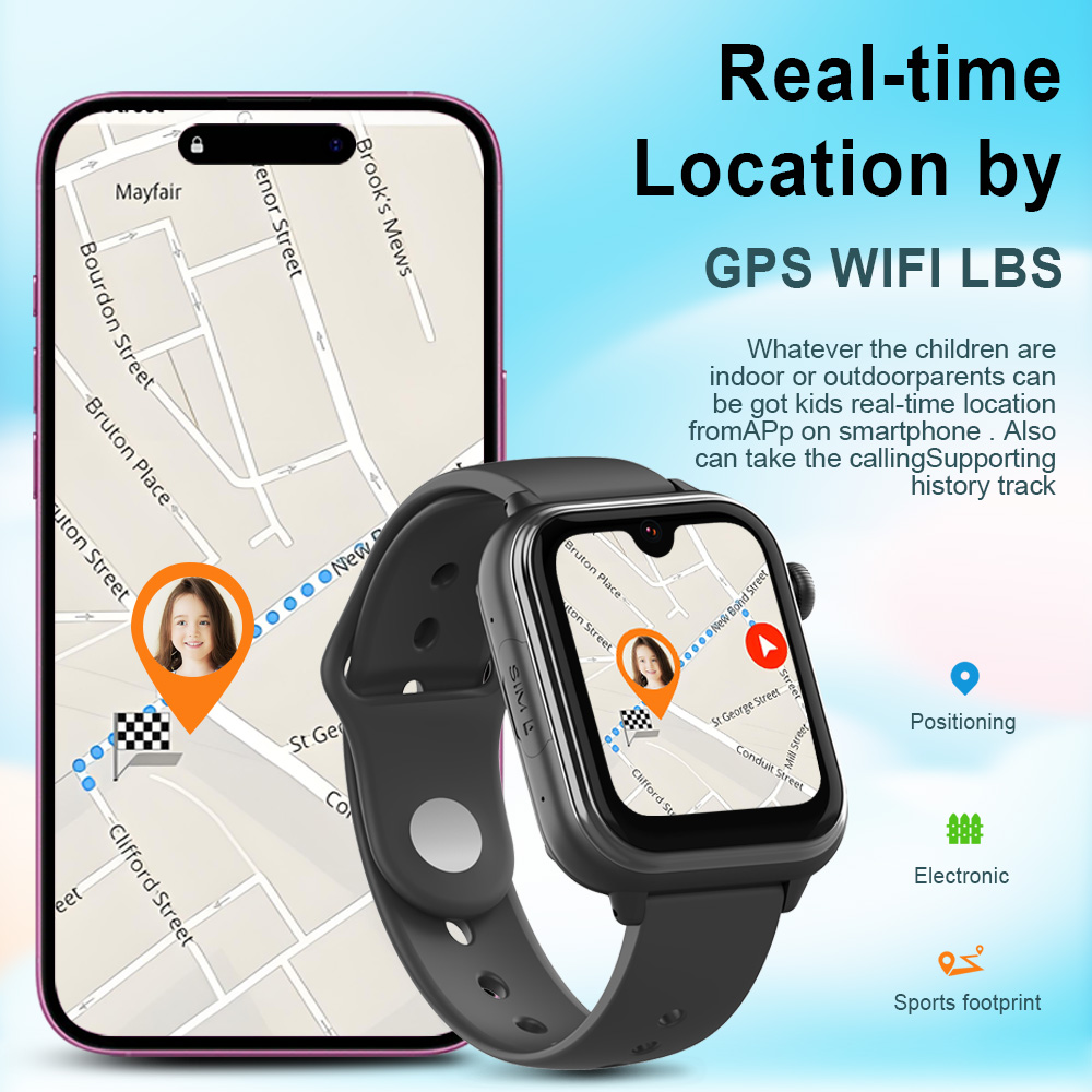 원렉스 KT37 GPS 스마트워치 어린이용 AI 음성  - Smartwatch Digital Watches For Kids 리뷰 및 가격