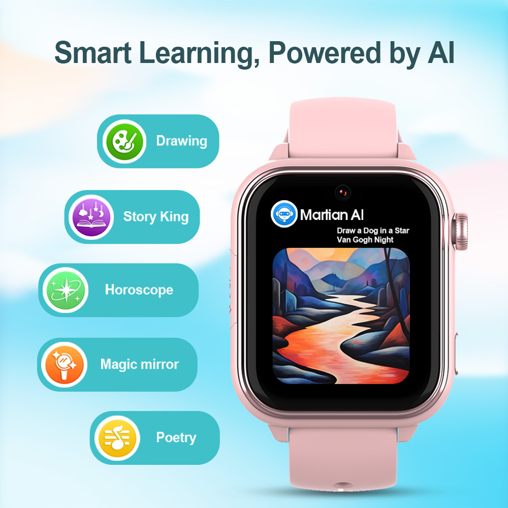 원렉스 KT37 GPS 스마트워치 어린이용 AI 음성  - Smartwatch Digital Watches For Kids 리뷰 및 가격