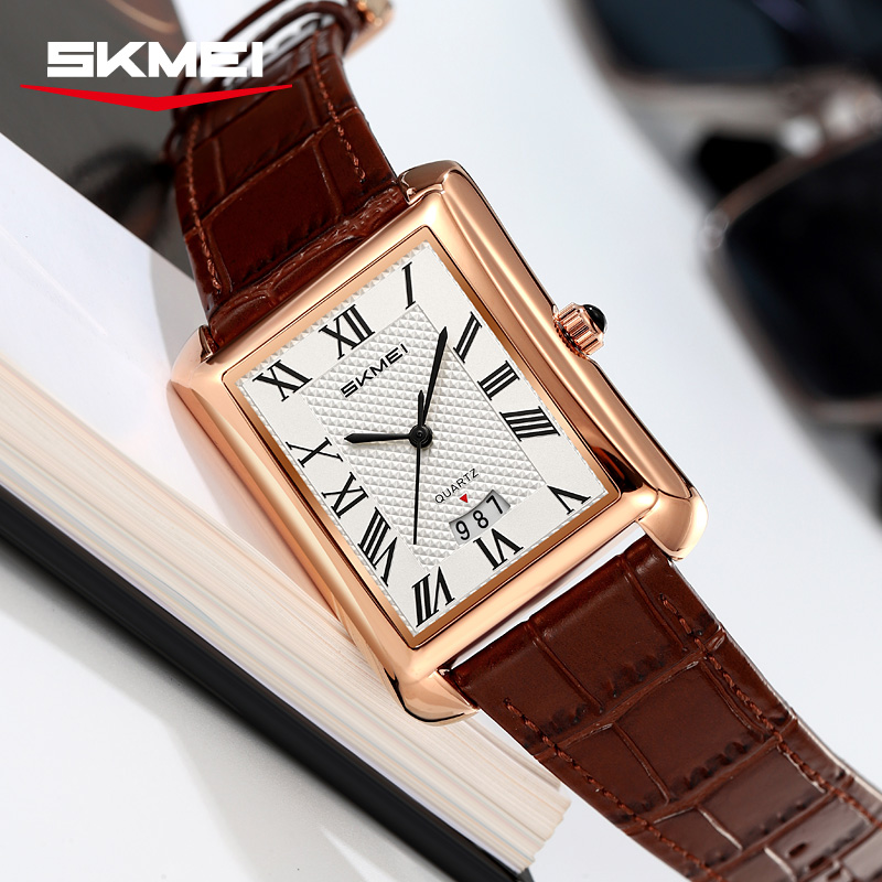 SKMEI 2575 클래식 남성용 쿼츠 시계 비즈니스  - Smartwatch Square Watches For Men 리뷰 및 가격