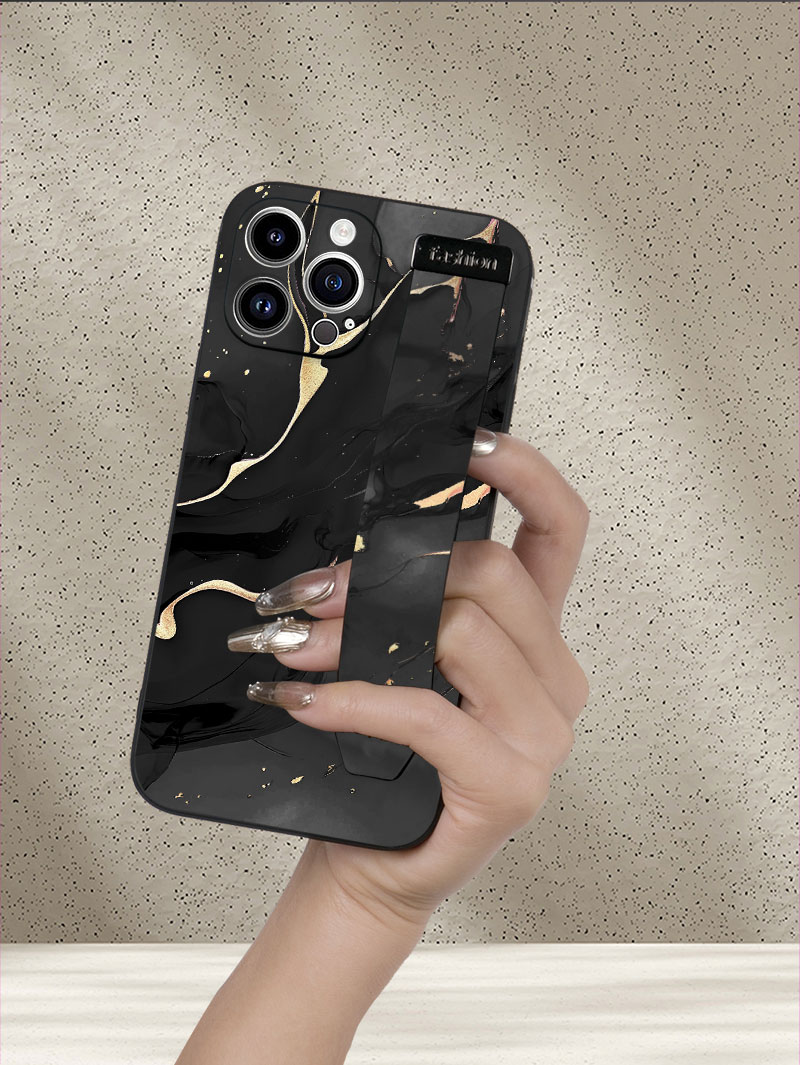 럭셔리 리퀴드 실리콘 대리석 패턴 손목 스트랩 폰 케이 - Samsung Galaxy Strap 리뷰 및 가격