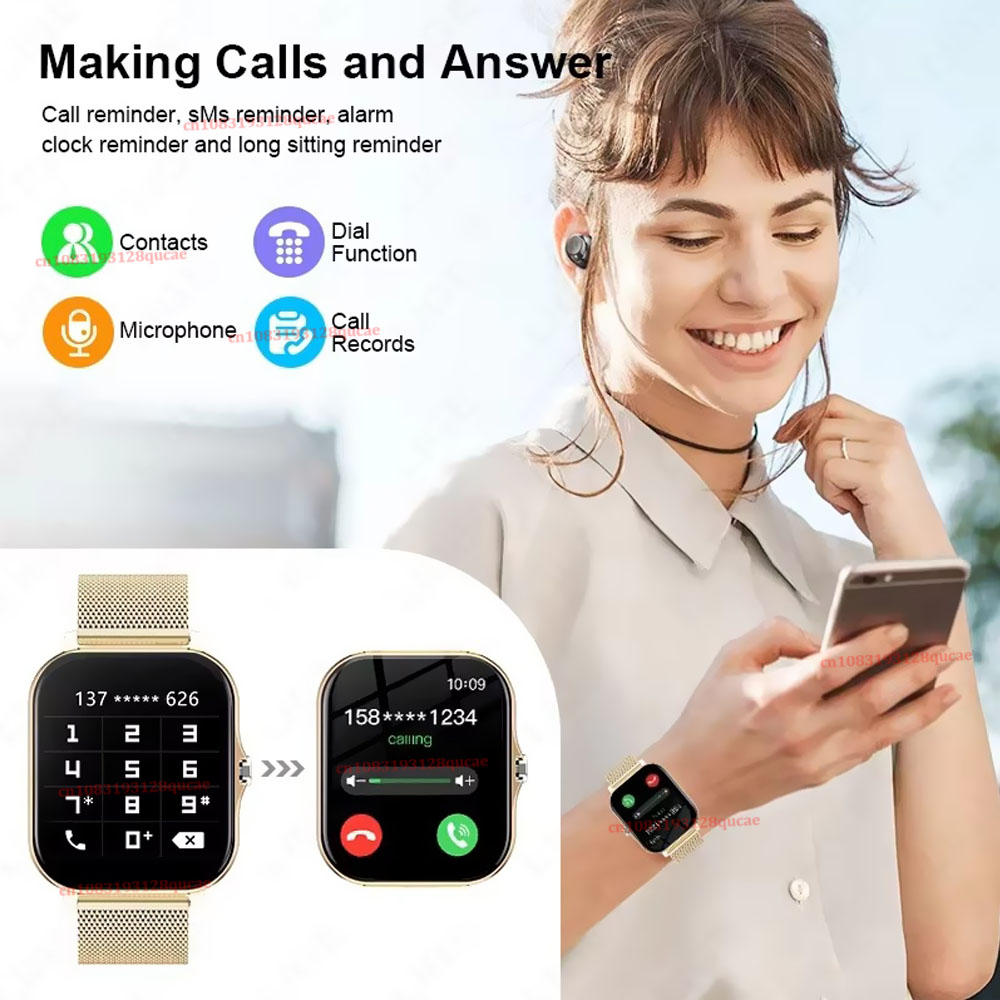 2026년 신형 남녀공용 스마트워치 선물용 풀 터치 스 - Smartwatch Digital Watches For Men 리뷰 및 가격